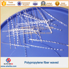 Fibra de onda de polipropileno / PP para hormigón